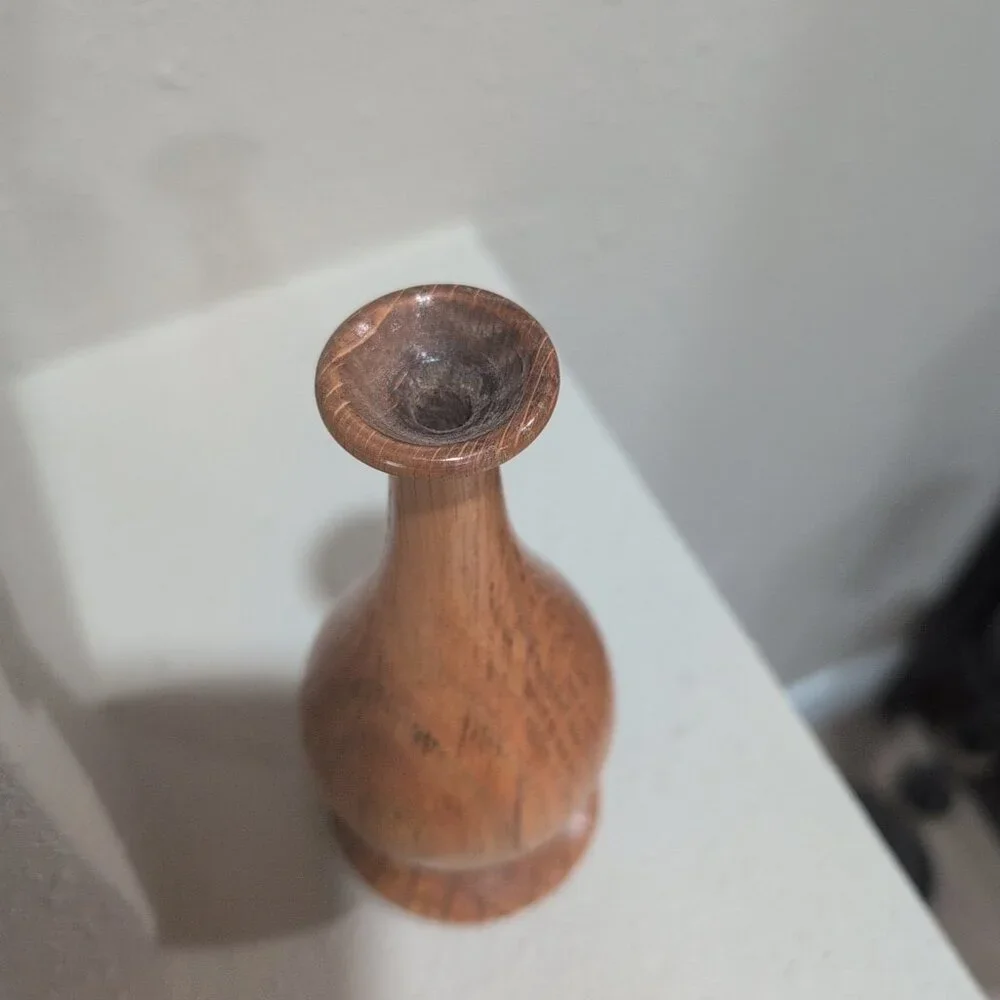 Wooden Vintage Insense Holder, Hand carved, Myrtle Wood, Oregon, USA - Picture 4 of 4